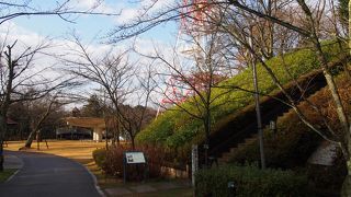 山頂付近の公園