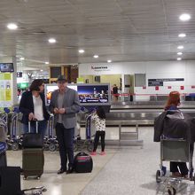 メルボルン空港のカンタス便バゲッジ・クレーム