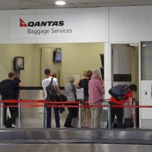 カンタス航空のバゲッジ・サービスのお世話になりました