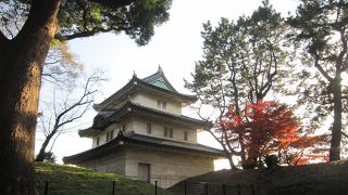 本丸で唯一の櫓、現存する唯一の三重櫓だそうです