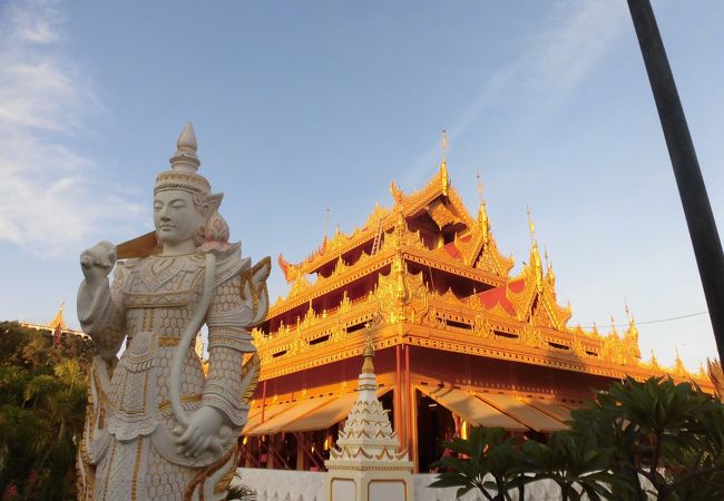 結構大きな寺院