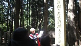 西軍の巨匠大谷吉継の墓と湯浅五助の墓はすぐ近くにあります