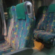 シートも柔らかくて快適です