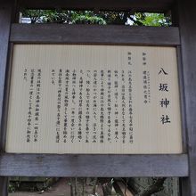 八坂神社由来