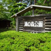 温泉街の散歩のときに寄りました