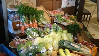 地産地消のバイキング