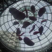 下から眺めたドームの様子