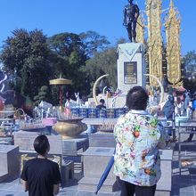 ちょっとした火事になっています！大変！！