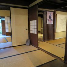 足軽資料館・高西家の内部
