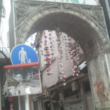 お洒落な雰囲気の入り口です