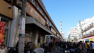 とても賑やかな場所