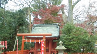 鶴岡八幡宮の小高い丘の上にあります