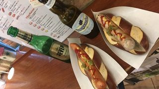 美味しいホットドッグ