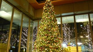 くるみ割り人形の３Dマッピングをしていました．