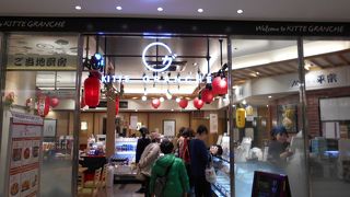 「ＫＩＴＴＥ」の地下にあります