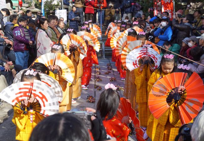 踊りは、ハツイセ、チャッキラコ、二本舞い、よささ節、鎌倉節、伊勢参りの六種類