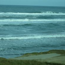 のと里山海道から日本海を望みます。
