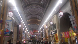 姫路を代表するアーケード街です