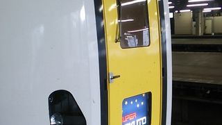 自由席で可動式枕がある座席が使用される場合、利用が集中します             