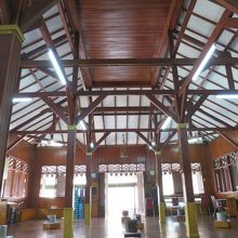 バティック体験の建物内部