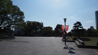 広々としていて気持ちがいい