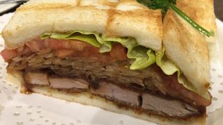 野菜入りカツサンド ♪