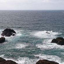 岬から見た海