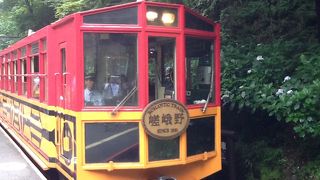 レトロな列車です。