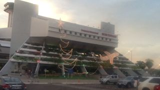 こじんまりとした空港です。