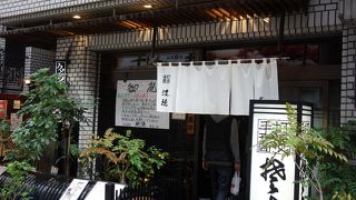 本格的な手打ちそば