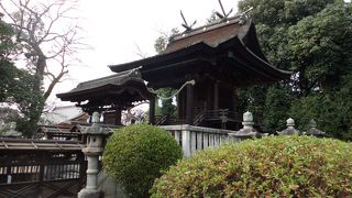 美観地区にある由緒ある神社