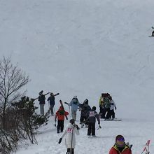 自分の足で登る。
