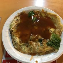 牡蠣入り卵焼き