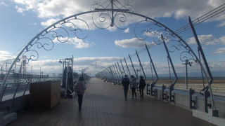 お天気が良い日はなかなか居心地の良い展望デッキです