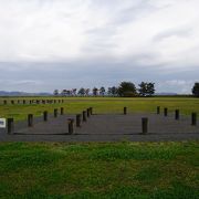 北上川西岸に開かれた広大な平地