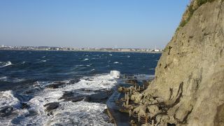 稚児ヶ淵は江ノ島の最西端です