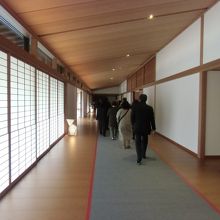 館内に敷かれた ねずみ色の絨毯が、行動範囲.