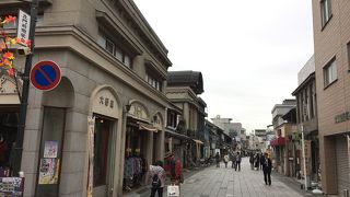 レトロな通りです