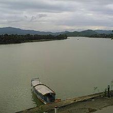 フォーン川を見下ろす