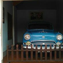 焼身自殺した僧の自動車