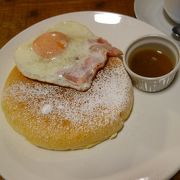 すてきなパンケーキ屋さん。