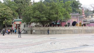 歩いてマカオの世界遺産を制覇した時の最後の場所でした。