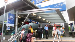 ショッピングセンターに行く時利用