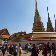 欧州系の観光客がたくさんいました。