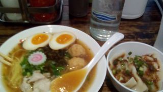 お手軽なラーメン