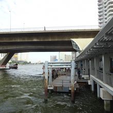桟橋と道路・BRTの橋です。