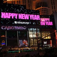 ラスベガス2017ニューイヤー