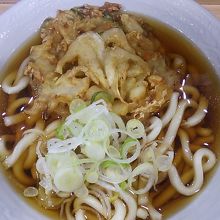 白海老天うどん