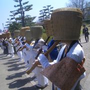 名古屋城周辺で伝統芸能、見つけた！