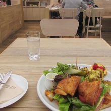 盛り付けもおしゃれです